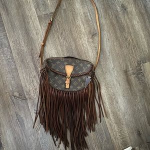 Authentic vintage boho Louis Vuitton crossbody bag